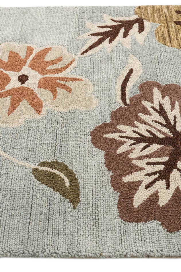 Detail image of 4' x 5' 10 Agra Rug