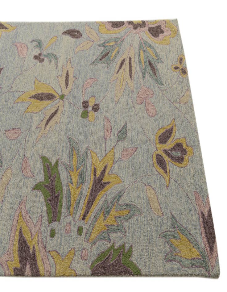 Detail image of 5' x 8' Agra Wool Rug