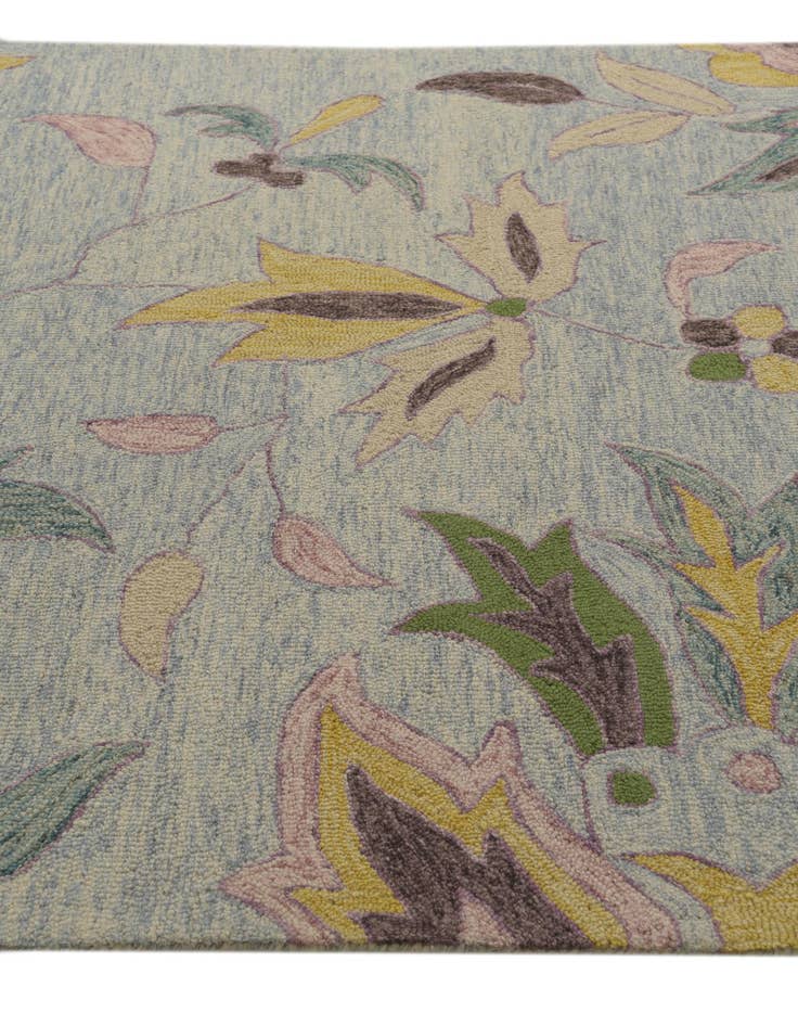 Detail image of 5' x 8' Agra Wool Rug