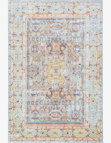 Light Blue Alexis Rug