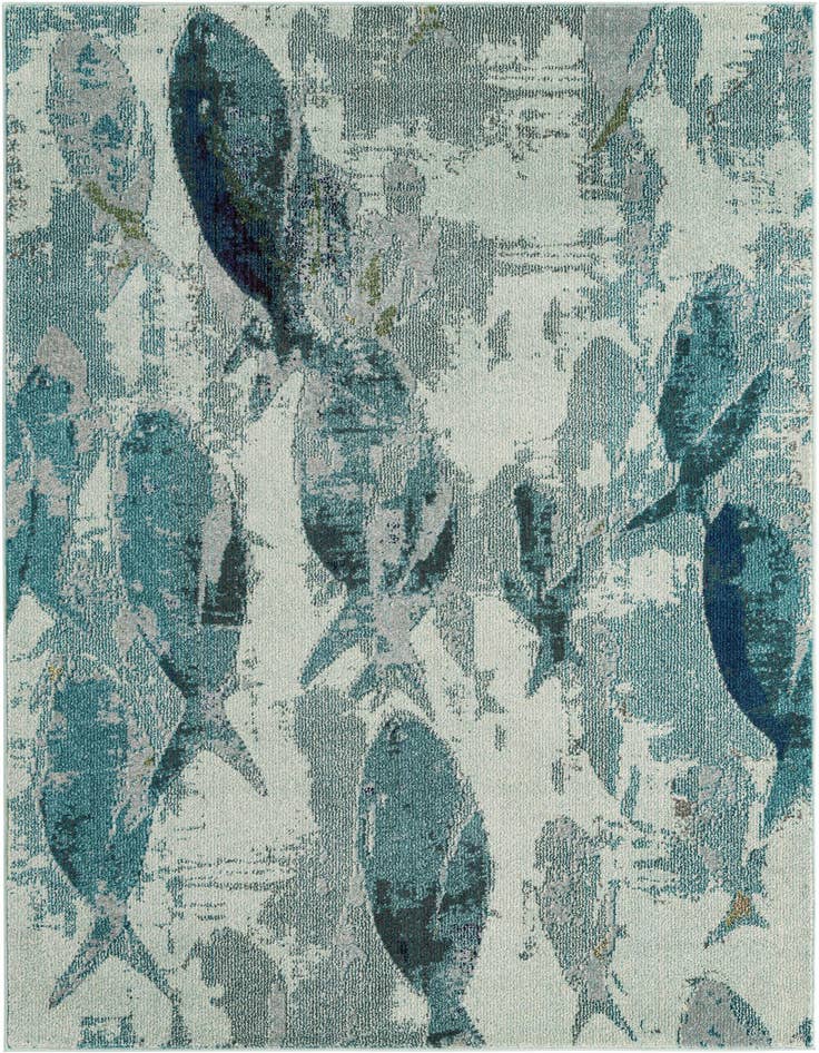 Detail image of 5' x 8' Washable Amalfi Rug