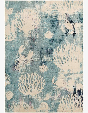 7' 10 x 11' Washable Amalfi Rug
