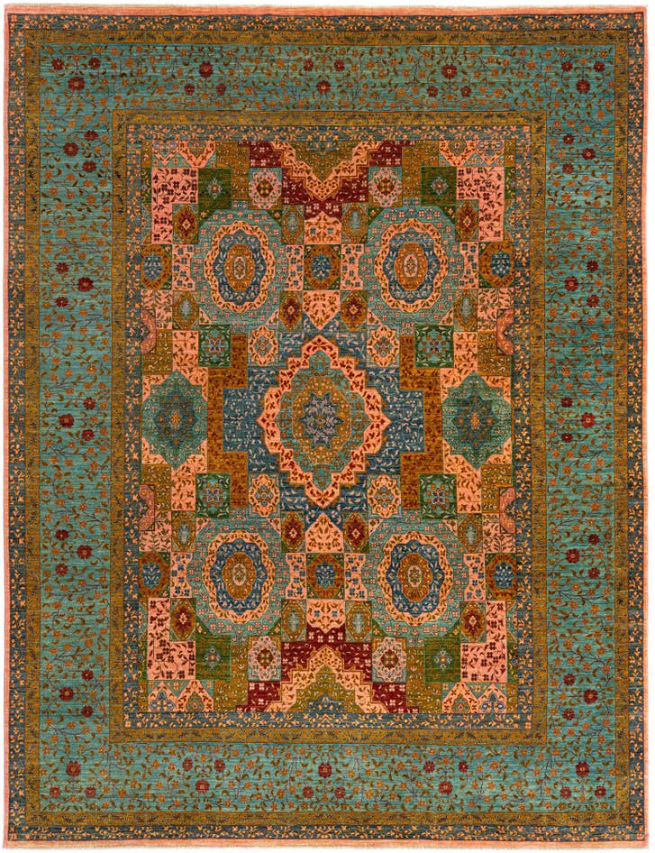 Detail image of 7' 10 x 10' 6 Amina Wool Rug