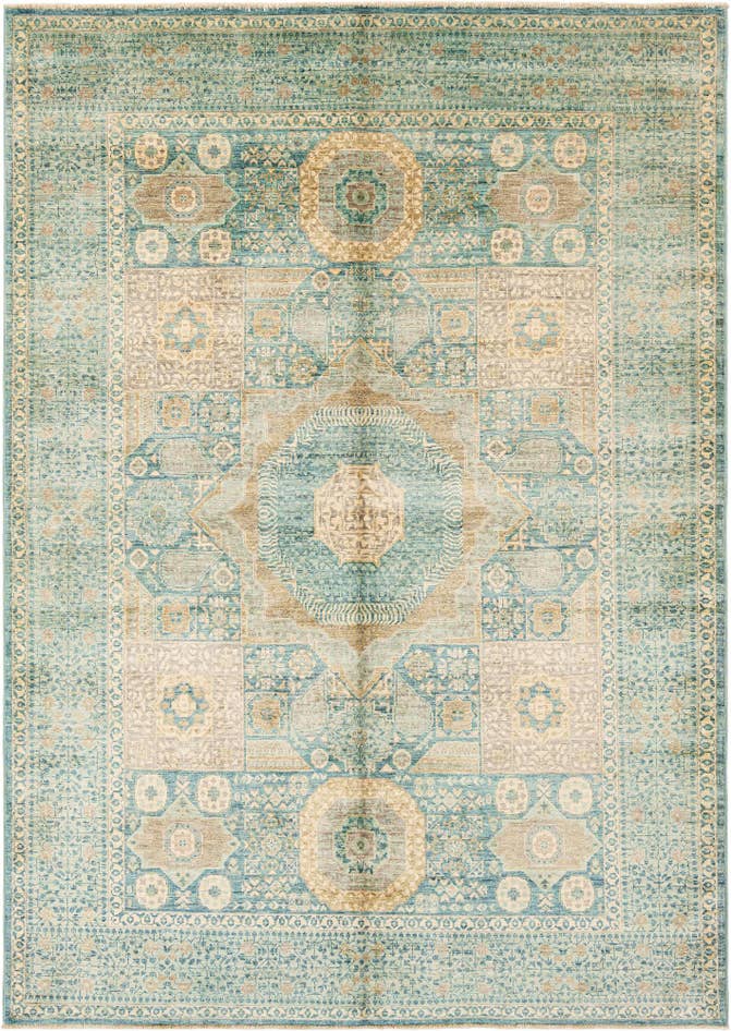 Detail image of 5' 7 x 7' 11 Hand Knotted Amina Rug