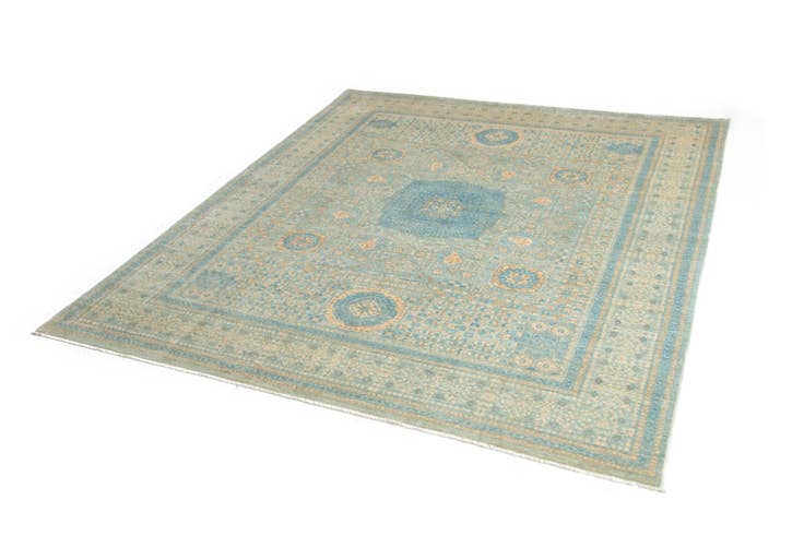 Detail image of 7' 10 x 9' 8 Hand Knotted Amina Rug