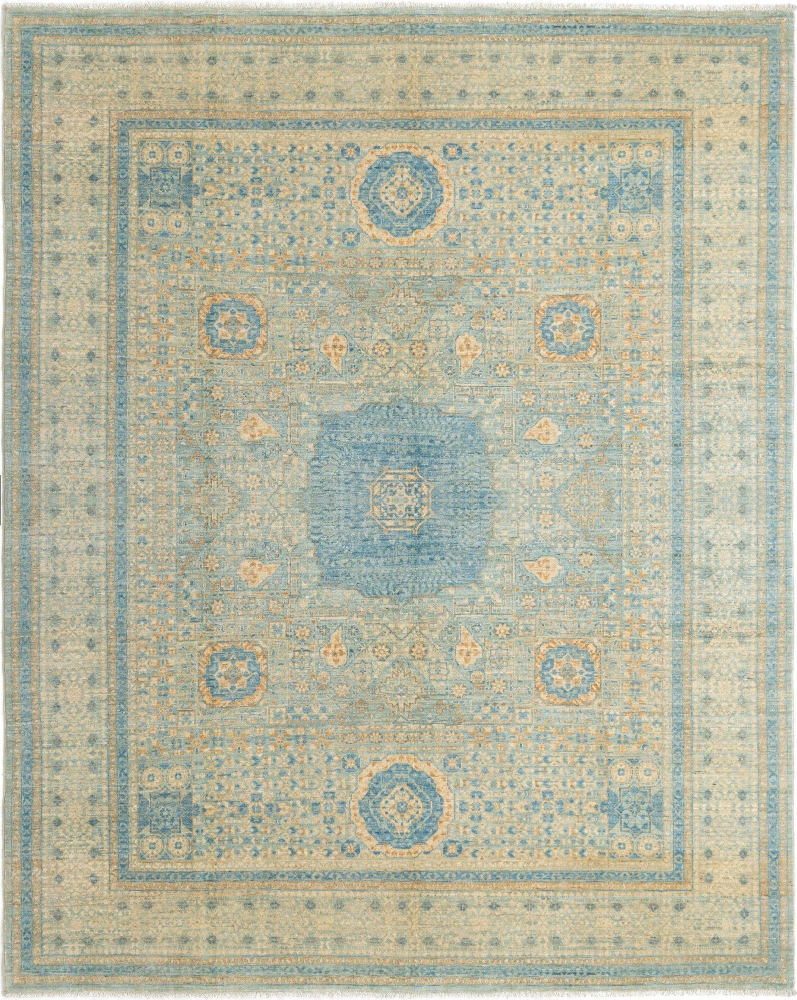 7' 10 x 9' 8 Hand Knotted Amina Rug