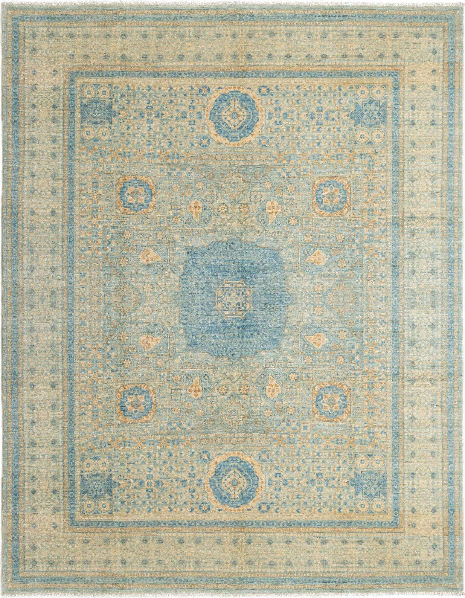 7' 10 x 9' 8 Hand Knotted Amina Rug