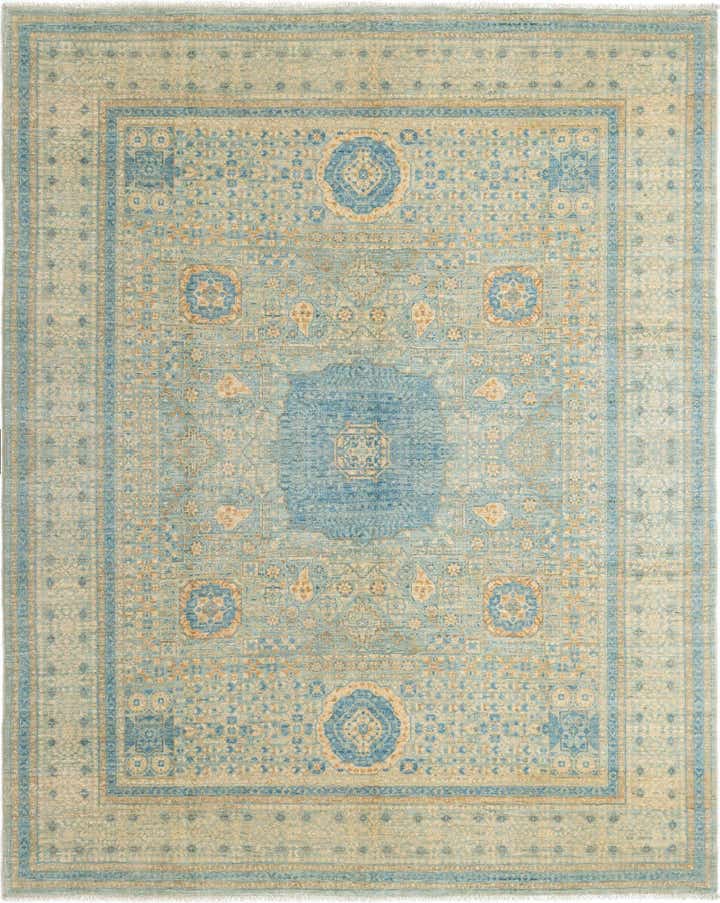 7' 10 x 9' 8 Hand Knotted Amina Rug