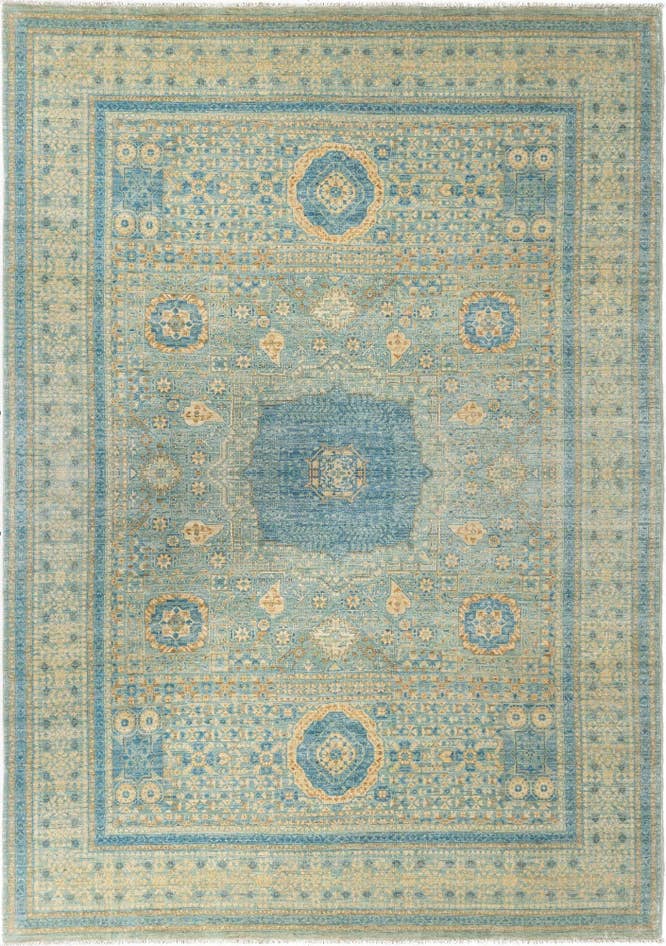Detail image of 8' x 11' 3 Hand Knotted Amina Rug