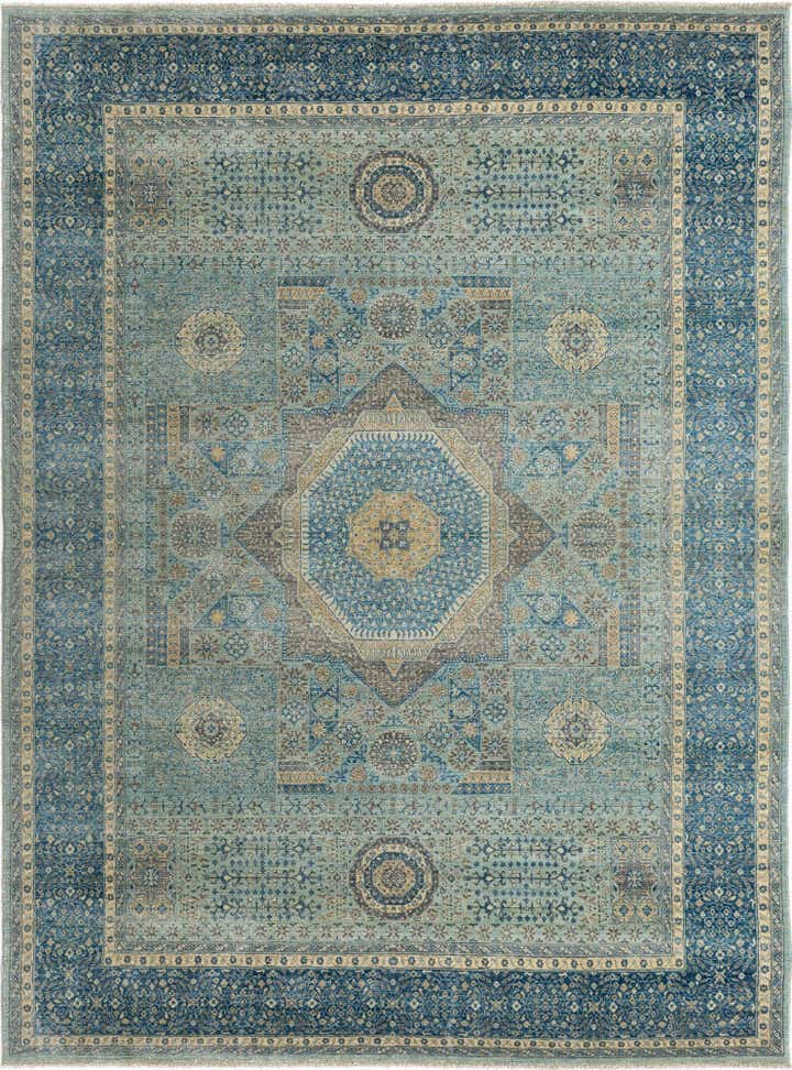 8' 8 x 11' 8 Hand Knotted Amina Rug