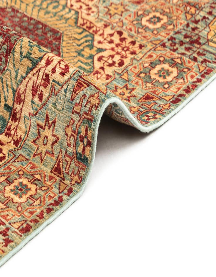 Detail image of 2' 10 x 16' 5 Hand Knotted Amina Rug