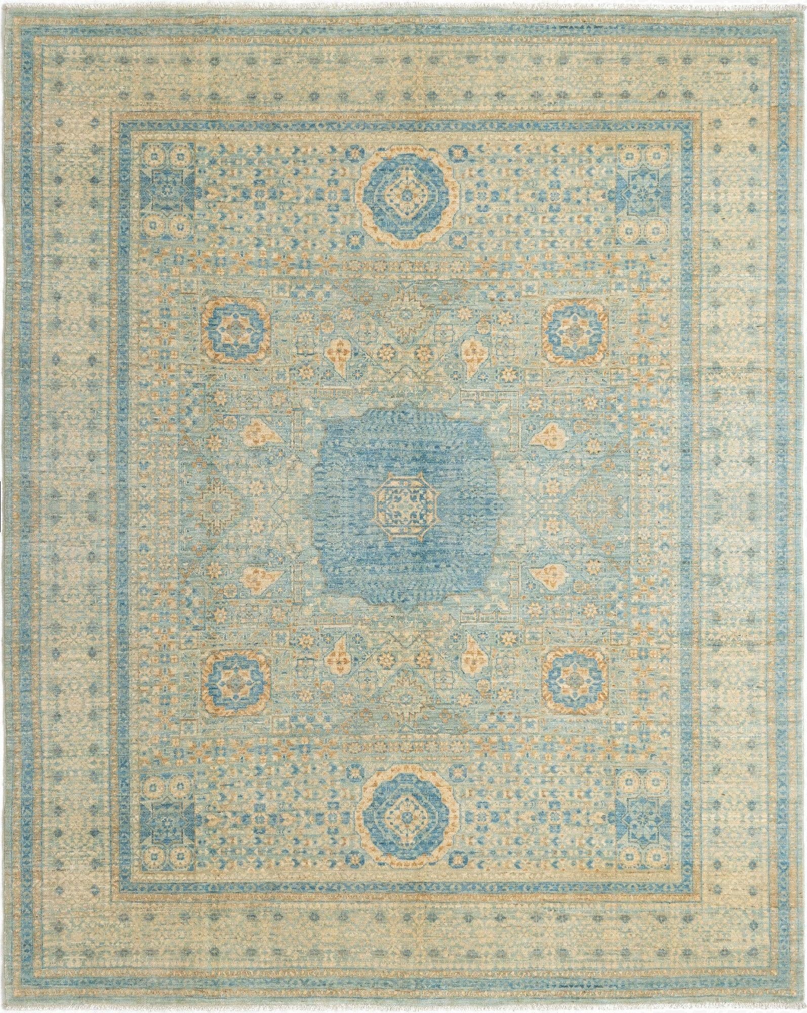 7' 10 x 9' 8 Hand Knotted Amina Rug