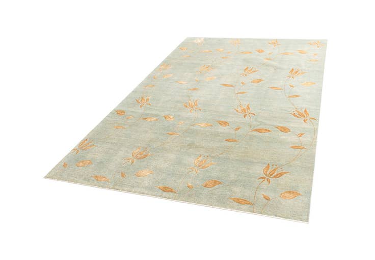 Detail image of 6' 3 x 10' Hand Knotted Anar Rug