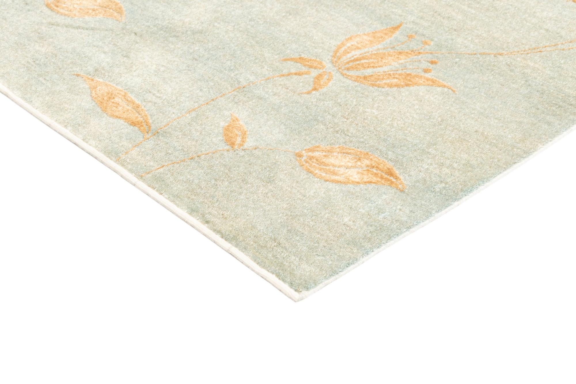 6' 3 x 10' Hand Knotted Anar Rug