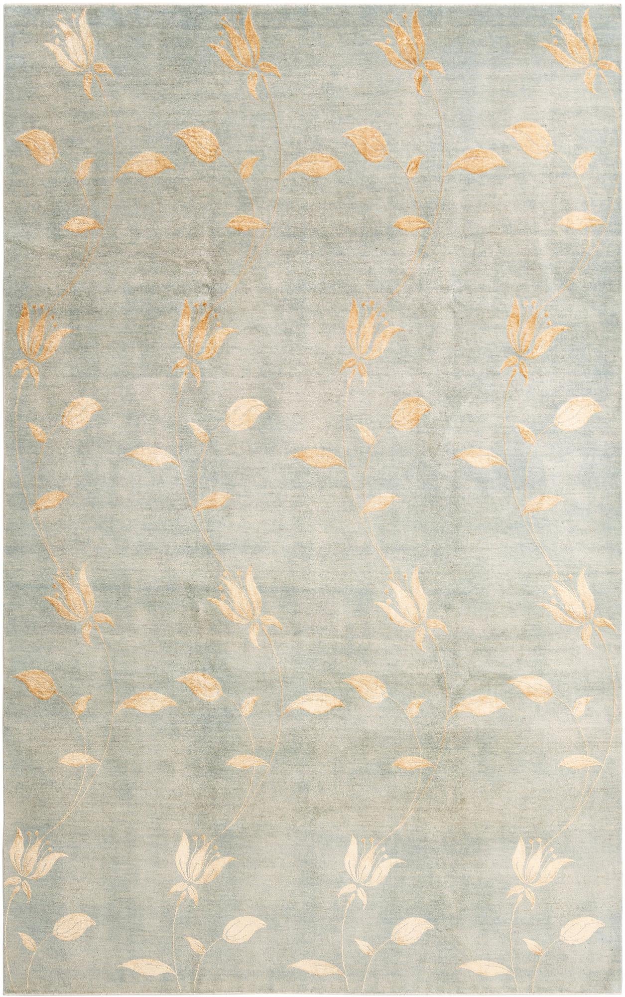 6' 3 x 10' Hand Knotted Anar Rug