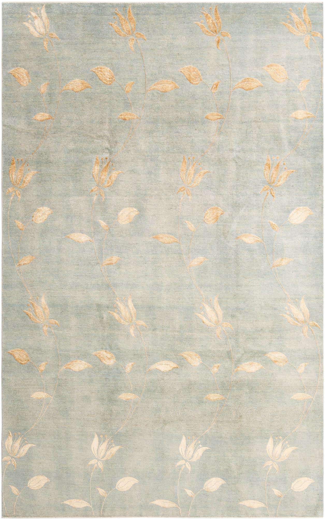 6' 3 x 10' Hand Knotted Anar Rug