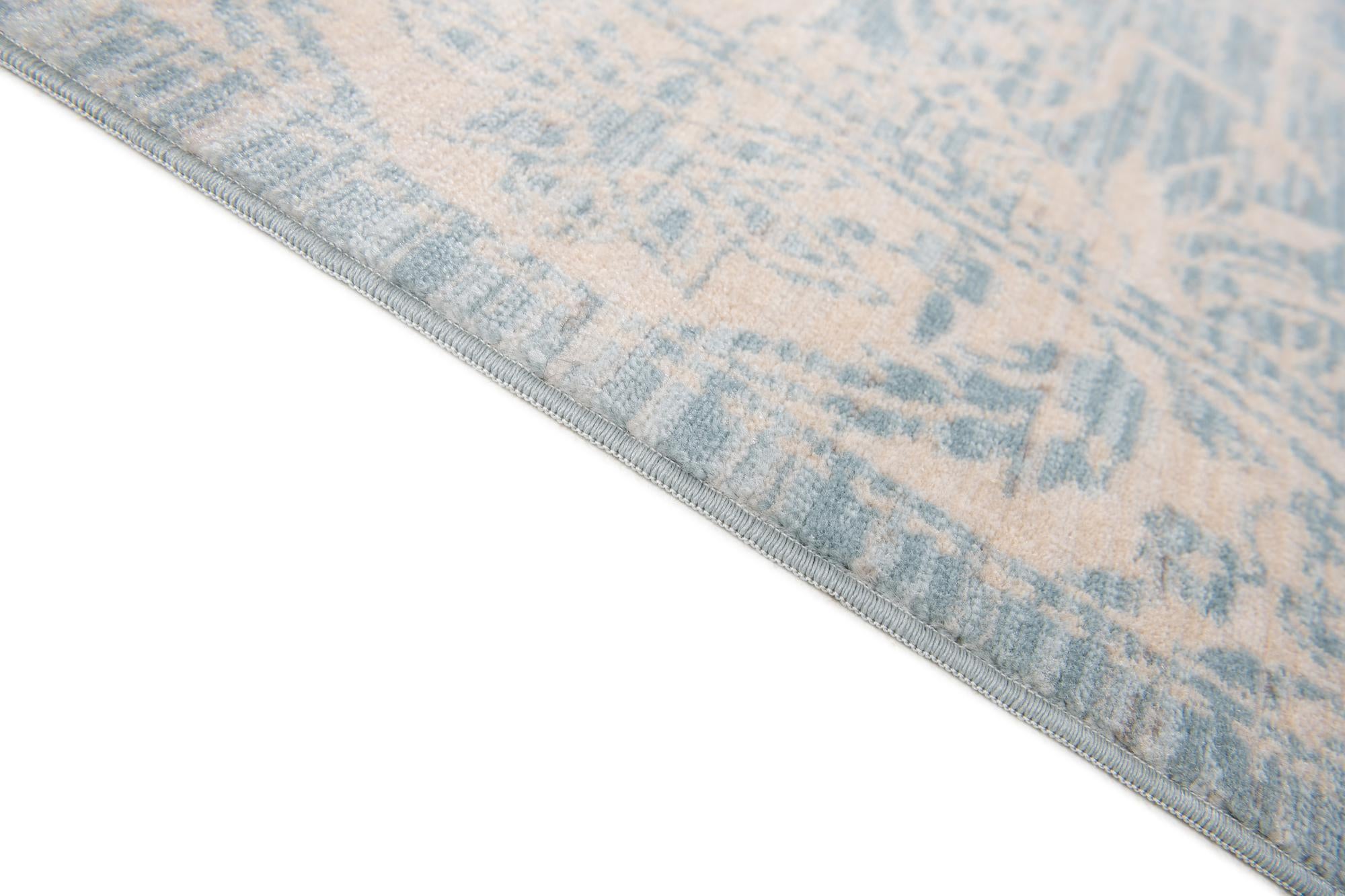 4' 10 x 8' Aqua Rug