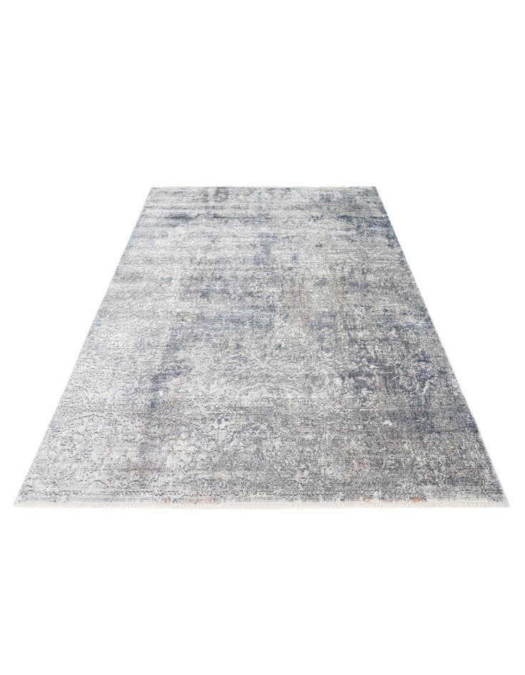 Detail image of 5' 3 x 7' 5 Aqua Rug