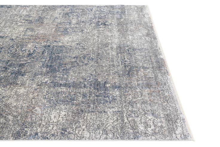 Detail image of 5' 3 x 7' 5 Aqua Rug