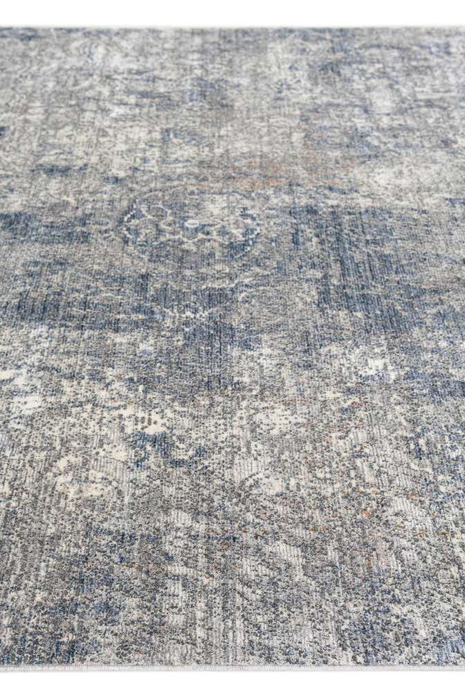 5' 3 x 7' 5 Aqua Rug