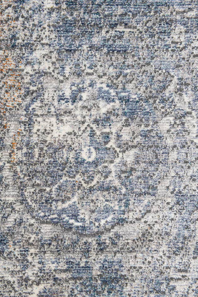 Detail image of 5' 3 x 7' 5 Aqua Rug