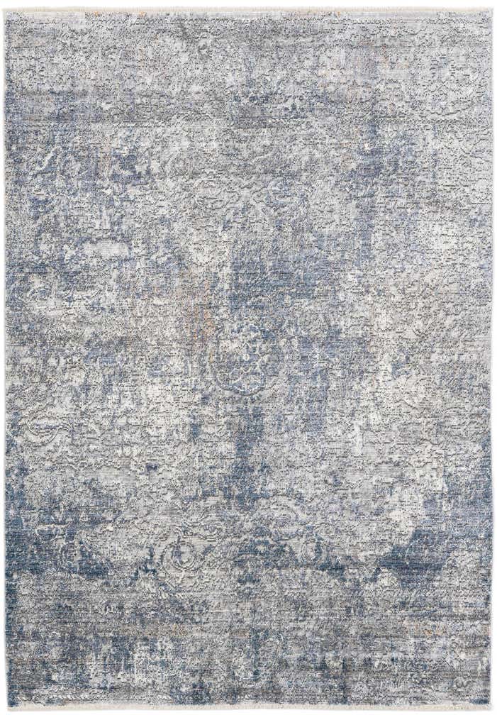 5' 3 x 7' 5 Aqua Rug