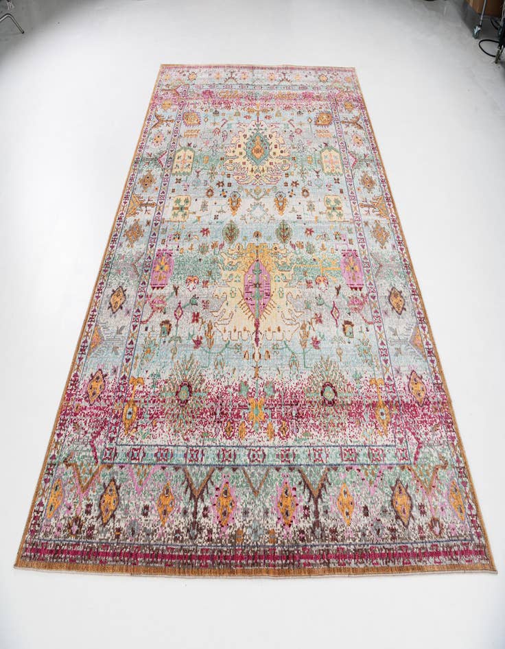 Detail image of 7' x 10' Aqua Rug