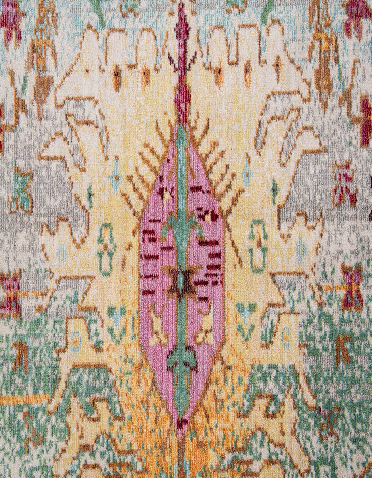 Detail image of 7' x 10' Aqua Rug