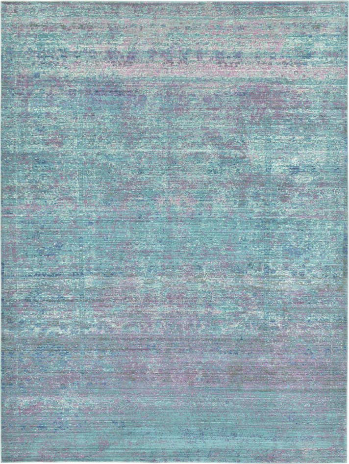 Detail image of 7' x 10' Aqua Rug