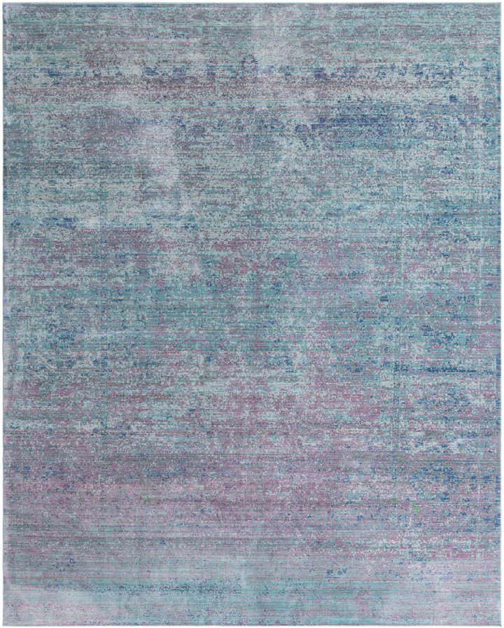 10' x 13' Aqua Rug