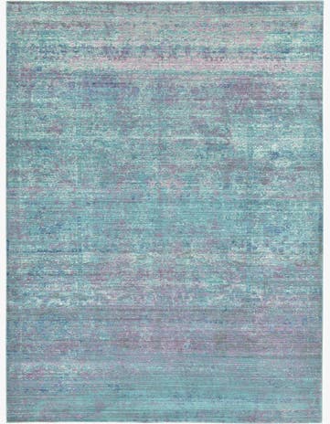 Light Blue Aqua Rug