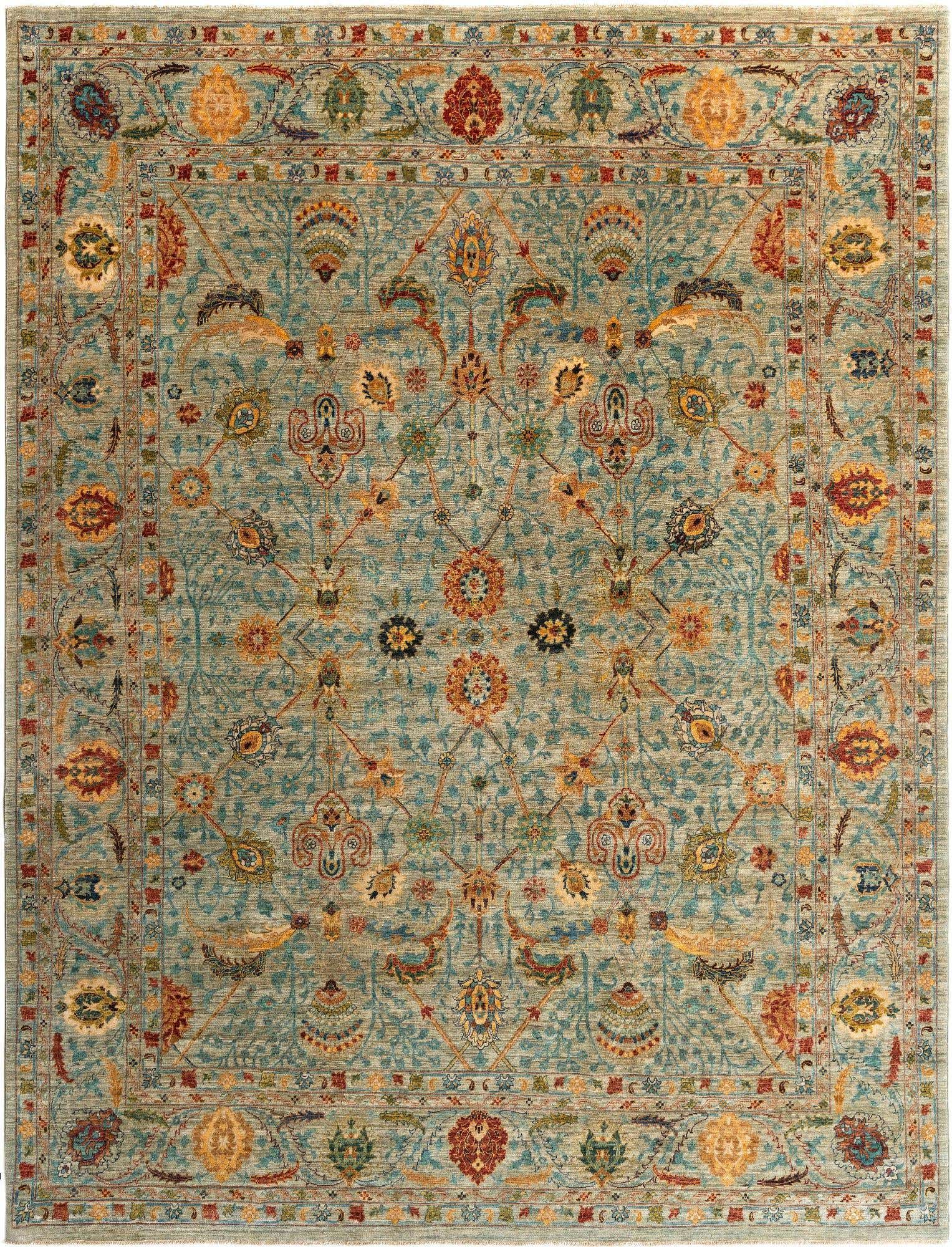 7' 11 x 10' 7 Hand Knotted Ariana Rug