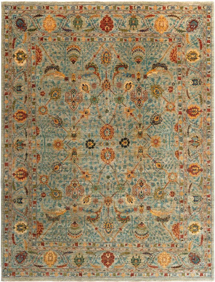 7' 11 x 10' 7 Hand Knotted Ariana Rug