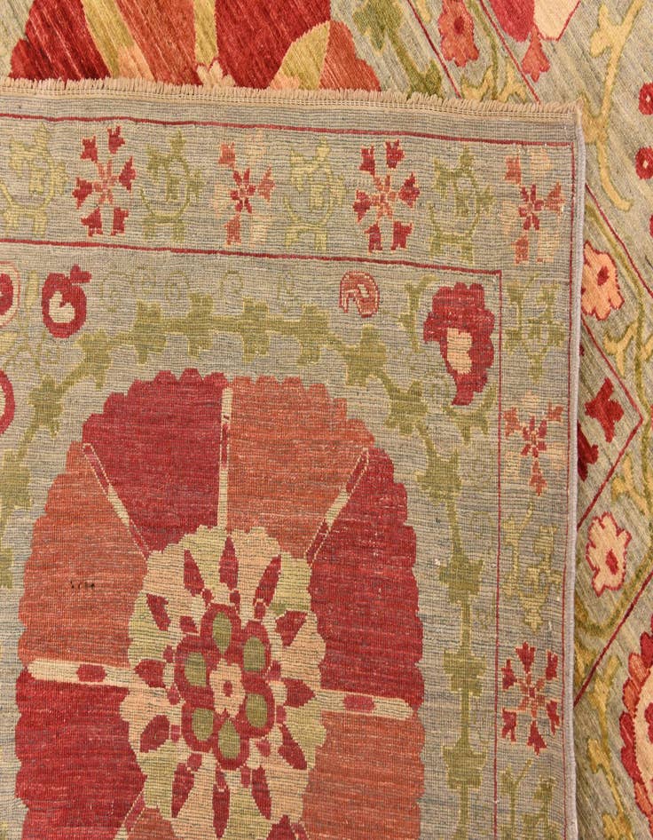 Detail image of 8' 1 x 9' 10  Hand Knotted Ariana Ziegler Oriental Rug