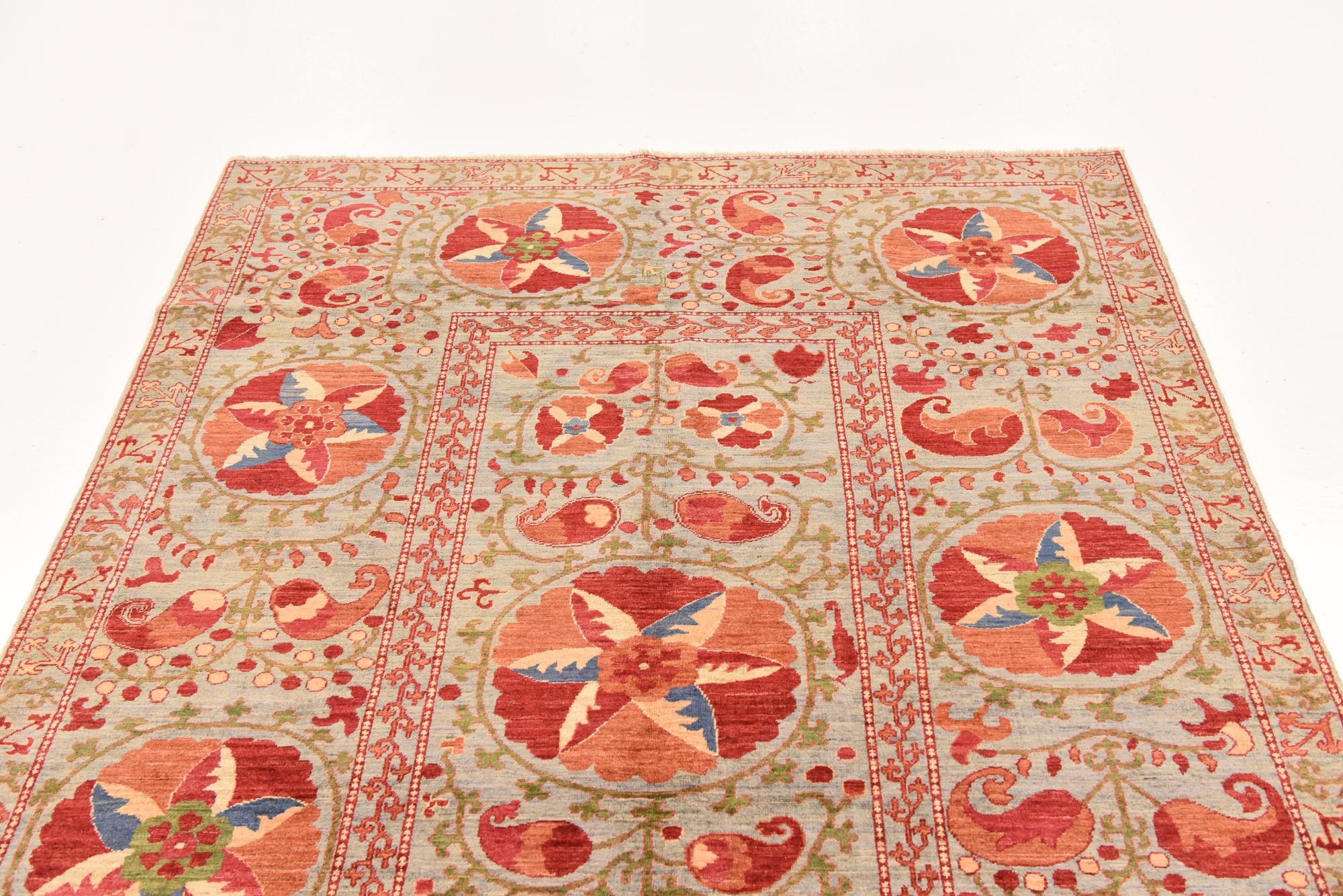 5' 2 x 7' 1 Hand Knotted Ariana Ziegler Oriental Rug