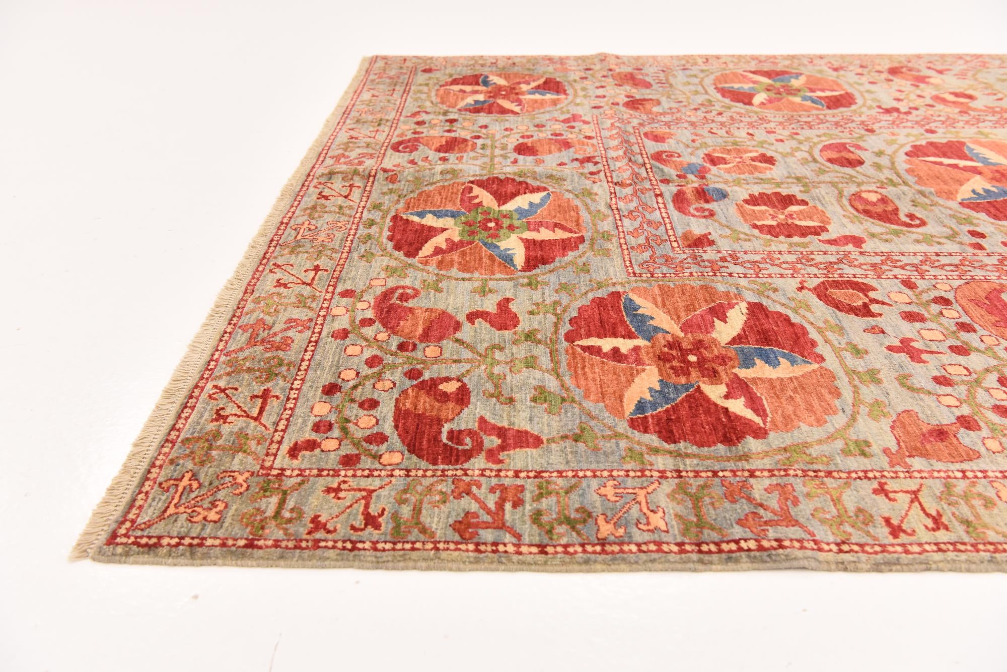 5' 2 x 7' 1 Hand Knotted Ariana Ziegler Oriental Rug