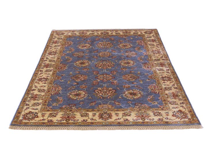 Detail image of 4' x 6' 1 Hand Knotted Ariana Ziegler Rug