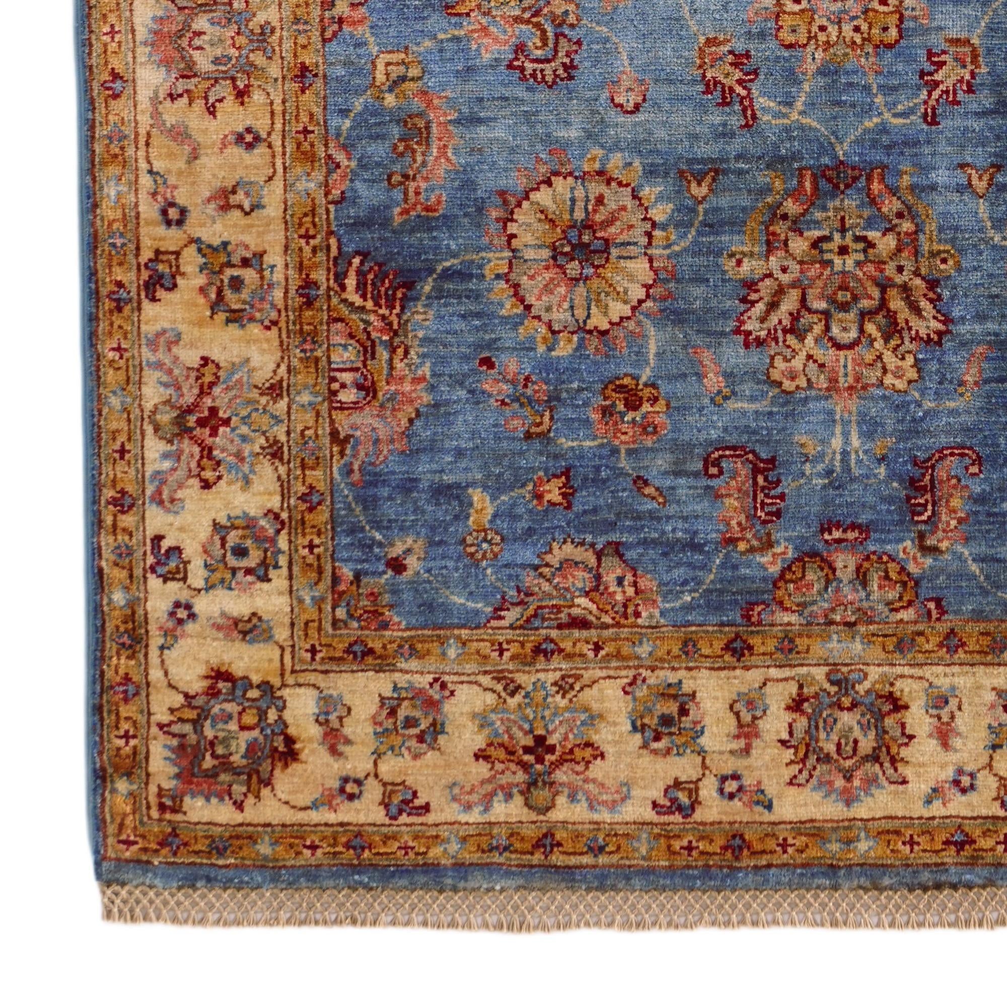 4' x 6' 1 Hand Knotted Ariana Ziegler Rug