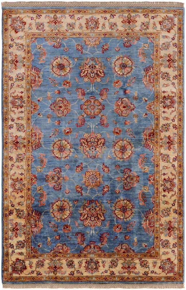 4' x 6' 1 Hand Knotted Ariana Ziegler Rug
