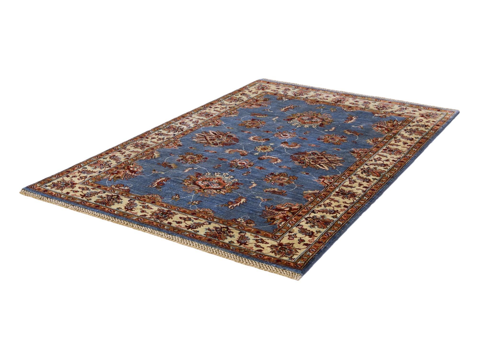 4' 1 x 6' 3 Hand Knotted Ariana Ziegler Rug