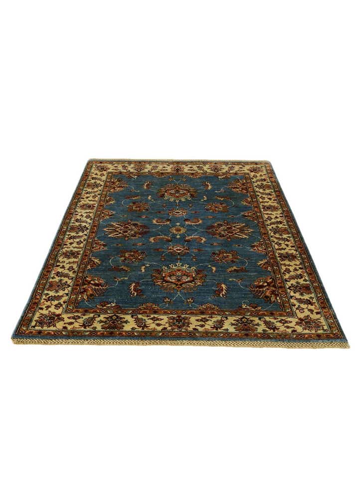 4' 1 x 6' 3 Hand Knotted Ariana Ziegler Rug