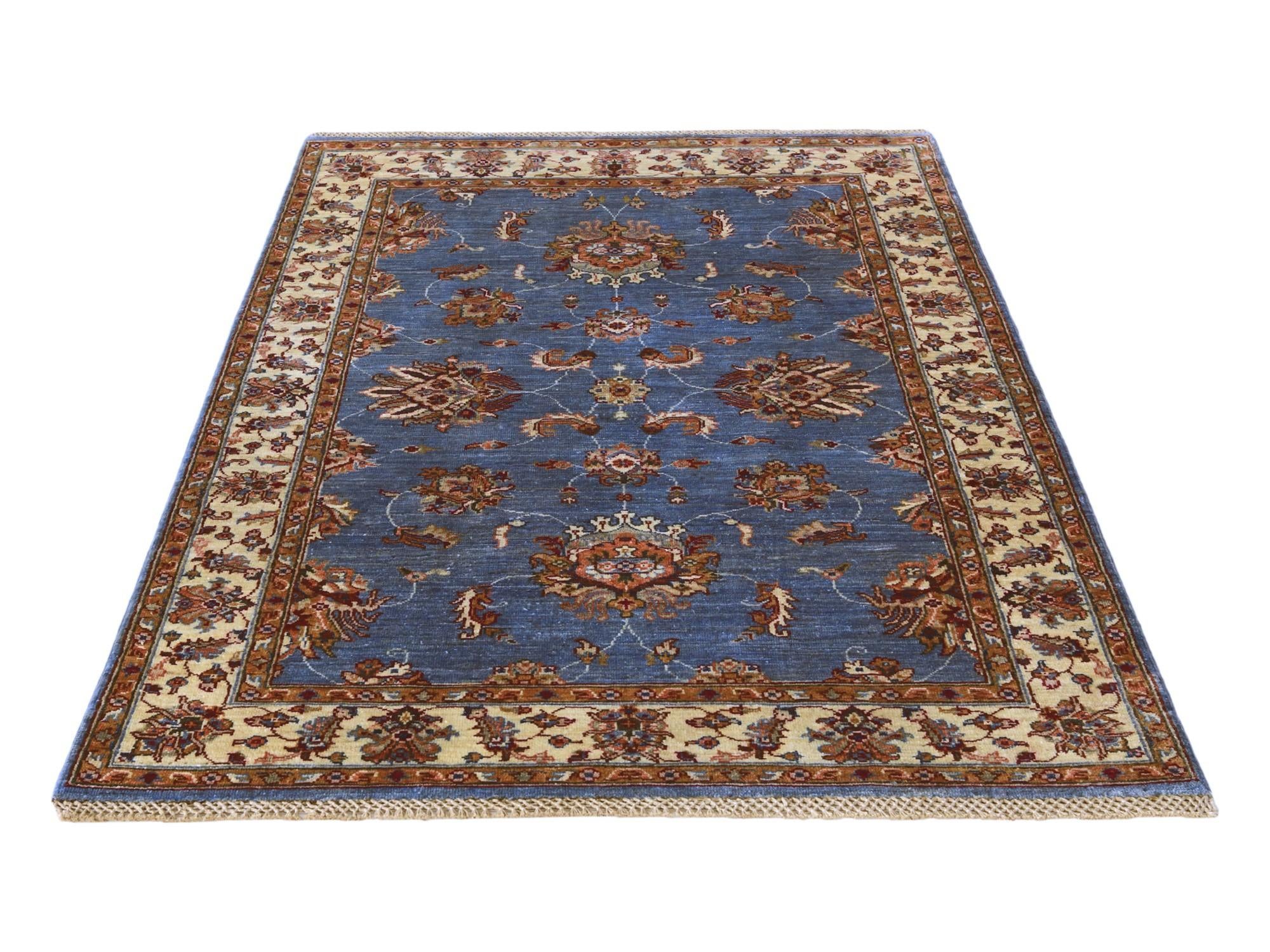 4' 1 x 6' 3 Hand Knotted Ariana Ziegler Rug