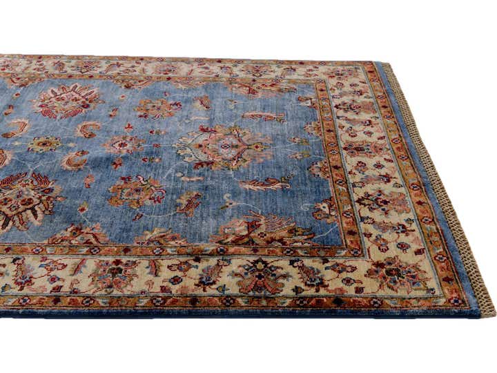 4' 1 x 6' 3 Hand Knotted Ariana Ziegler Rug