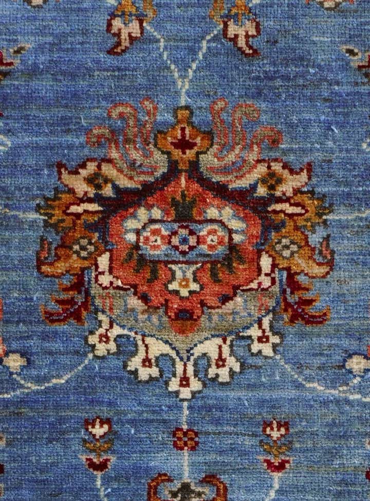 4' 1 x 6' 3 Hand Knotted Ariana Ziegler Rug