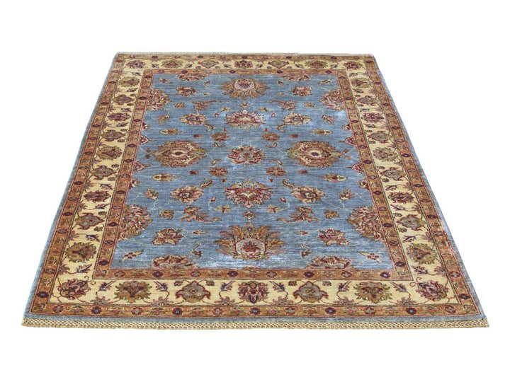 4' 4 x 6' 2 Hand Knotted Ariana Ziegler Rug