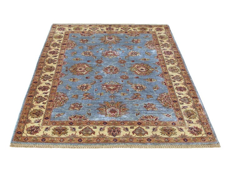 Detail image of 4' 4 x 6' 2 Hand Knotted Ariana Ziegler Rug