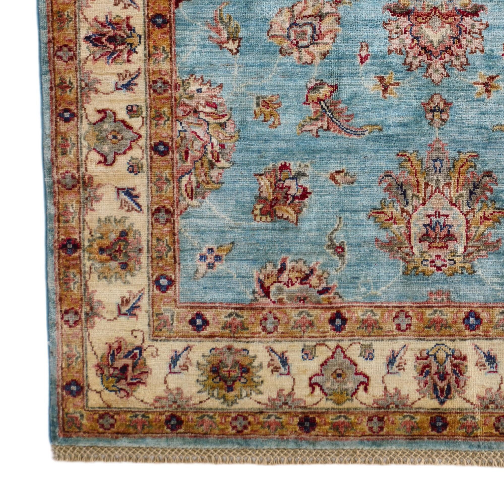 4' 4 x 6' 2 Hand Knotted Ariana Ziegler Rug