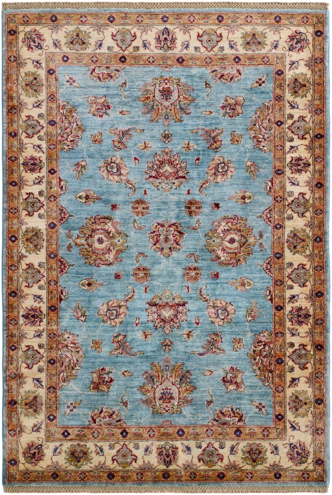 4' 4 x 6' 2 Hand Knotted Ariana Ziegler Rug