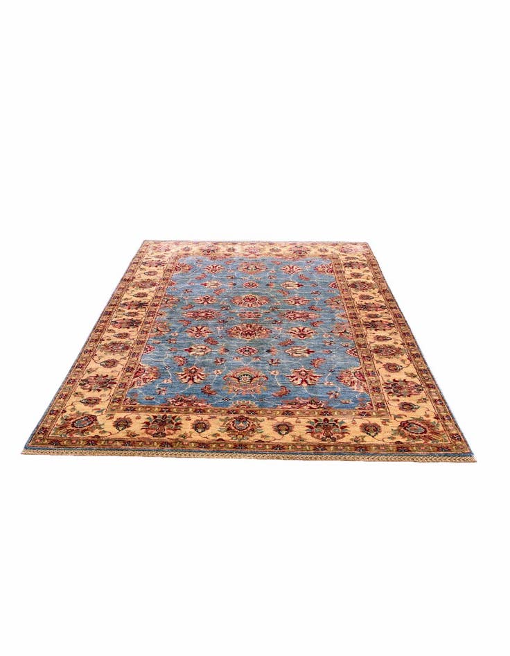 Detail image of 3' 11 x 6' Hand Knotted Ariana Ziegler Rug