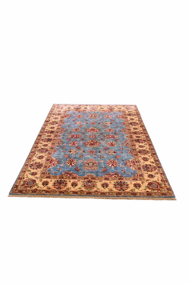 Detail image of 3' 11 x 6' Hand Knotted Ariana Ziegler Rug